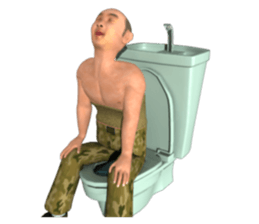 Bald head is light of the future sticker #13490893