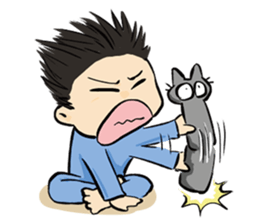 There is "CYUAN" in my home( No Text) sticker #13490960