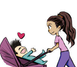 There is "CYUAN" in my home( No Text) sticker #13490964