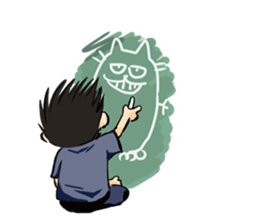 There is "CYUAN" in my home( No Text) sticker #13490965