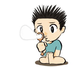 There is "CYUAN" in my home( No Text) sticker #13490982