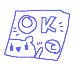 Teiko cute bear stickers! sticker #13491106