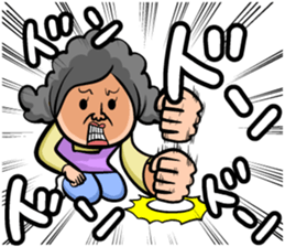 Sticker of mother!!! sticker #13491164