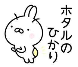 Lucky Rabbit "Hikari" sticker #13491284