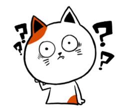 Cheerful catcatcat sticker #13491751