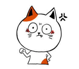 Cheerful catcatcat sticker #13491757