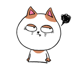 Cheerful catcatcat sticker #13491771