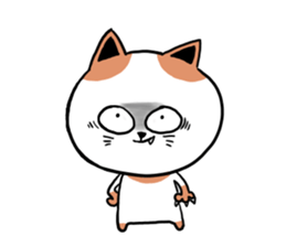 Cheerful catcatcat sticker #13491777