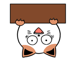 Cheerful catcatcat sticker #13491778