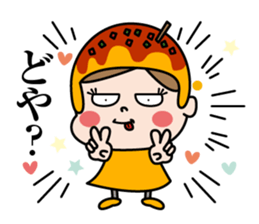Kansai dialect takoyakichan sticker #13492402