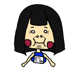 Blush with his sister flowers 2 sticker #13492456