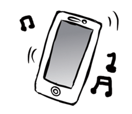 Blush with his sister flowers 2 sticker #13492469