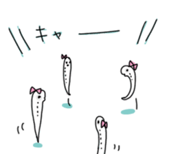 Young sardines are saying something. sticker #13492673