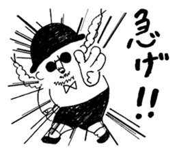 Mr. Happy Hair sticker #13492728