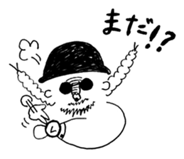 Mr. Happy Hair sticker #13492730