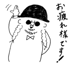 Mr. Happy Hair sticker #13492731