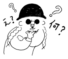 Mr. Happy Hair sticker #13492745