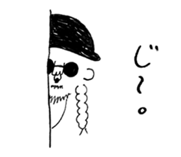 Mr. Happy Hair sticker #13492747