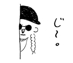 Mr. Happy Hair sticker #13492747