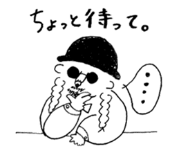 Mr. Happy Hair sticker #13492753