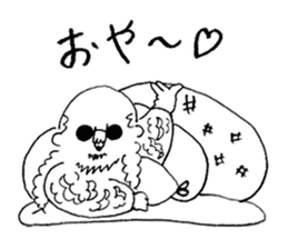 Mr. Happy Hair sticker #13492757