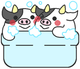 Love oriental Zodiac[cow] sticker #13493307
