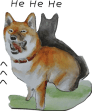 Shiba Inu Sisters and friends - 3 sticker #13493482