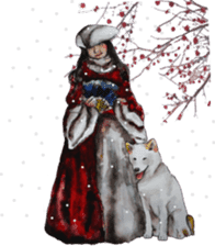 Shiba Inu Sisters and friends - 3 sticker #13493486