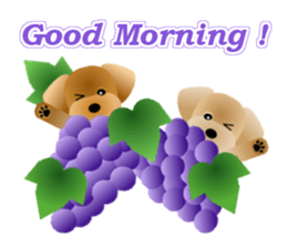 Cute! Toy Poodle 3 sticker #13493887