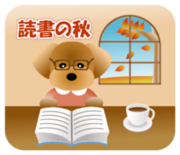 Cute! Toy Poodle 3 sticker #13493893