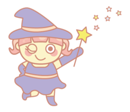 pink hair girl sticker #13494012