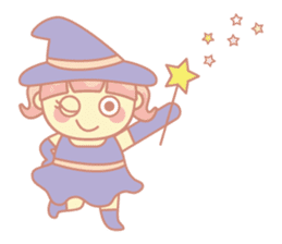 pink hair girl sticker #13494012