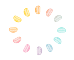 Indulging time with moving jellyfish sticker #13494136