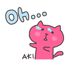 AKI chan 4 sticker #13494202