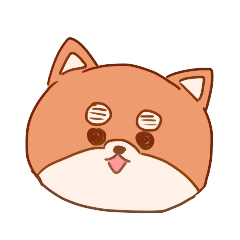 Stickers of Shiba inu