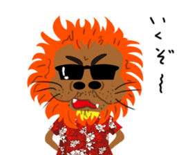 Surfer Leo 1 sticker #13494715