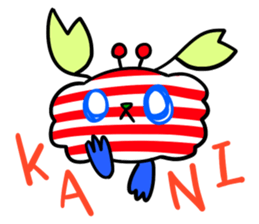 The ecology of Kani sticker #13494942