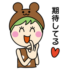 Mimi chan's sign language 2 sticker #13495188