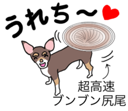 KURI, cute CHIHUAHUA sticker #13495730