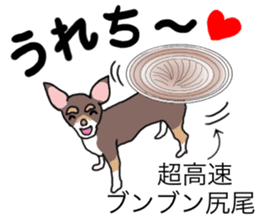 KURI, cute CHIHUAHUA sticker #13495730