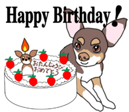 KURI, cute CHIHUAHUA sticker #13495745