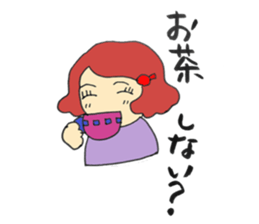 mother wife woman sticker sticker #13495856