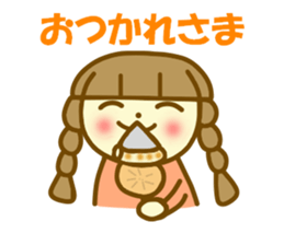 Azuki chan winter sticker #13495911