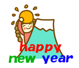 Azuki chan winter sticker #13495935