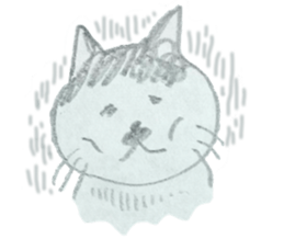 CHOBIHIKO the cat sticker #13496237