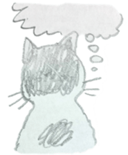 CHOBIHIKO the cat sticker #13496238