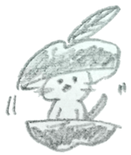 CHOBIHIKO the cat sticker #13496245