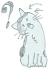 CHOBIHIKO the cat sticker #13496254