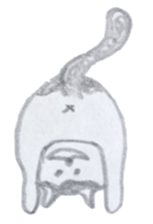 CHOBIHIKO the cat sticker #13496261