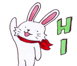 Benny the Naive Bunny sticker #13496422
